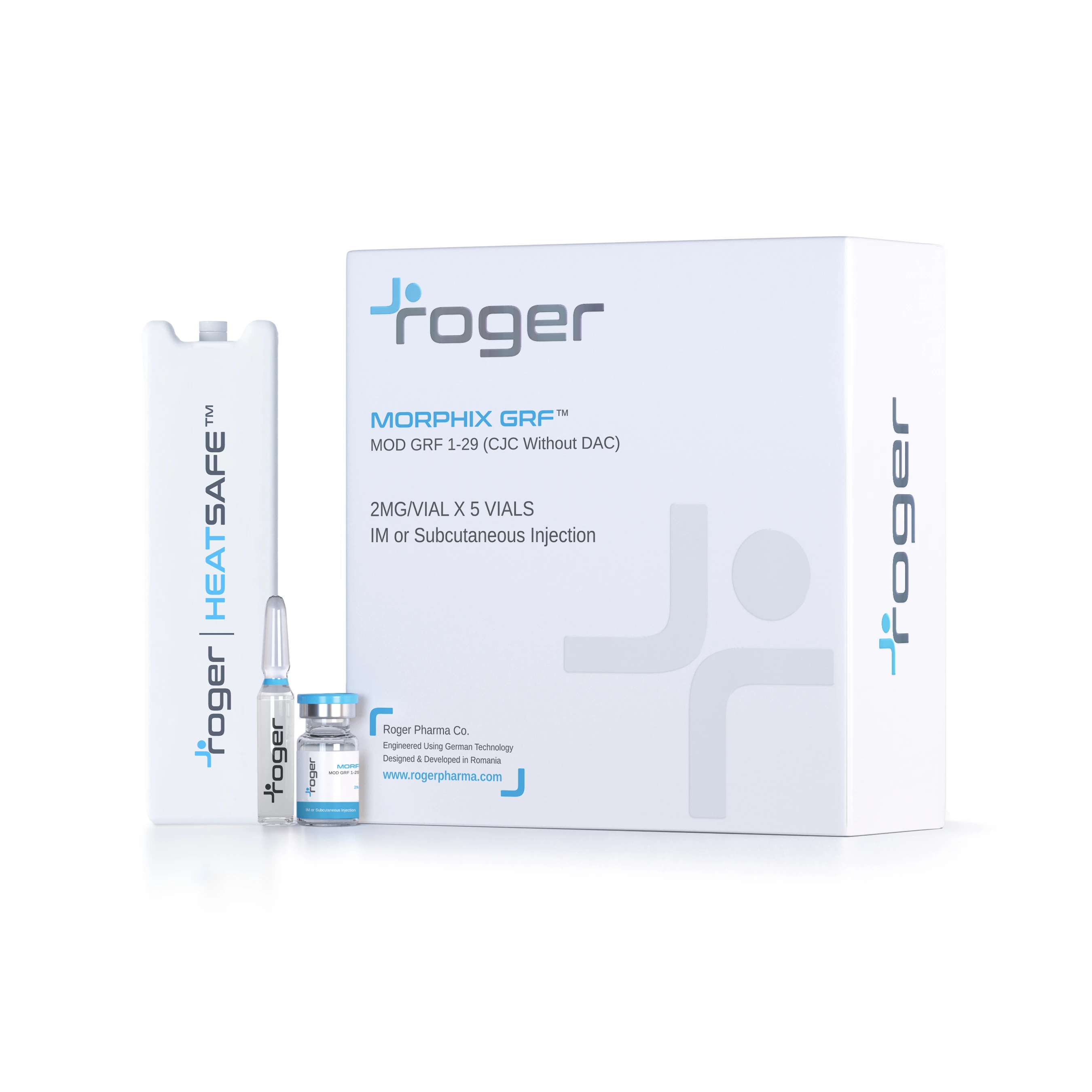 Morphix GRF 2mg x 5 vials by Roger Pharma